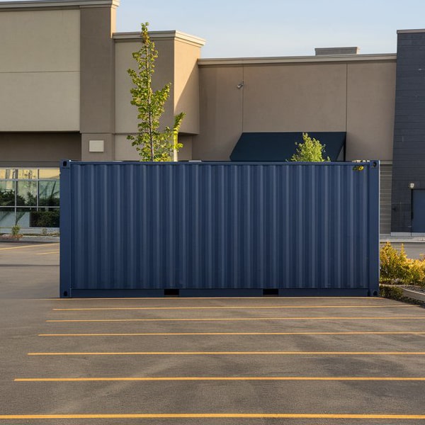our commercial storage containers have minimal restrictions on what can be stored inside